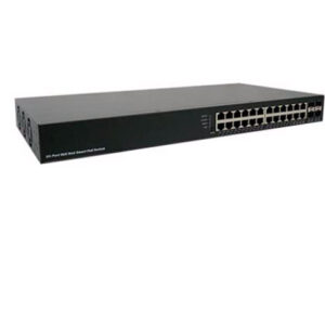 Промышленный 24-портовый гигабитный коммутатор ПрофиПлюс PT735870M-2A/PT735870M-2D для разветвленных оптоволоконных сетей