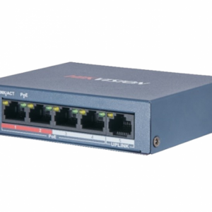 Коммутатор PoE неуправляемый Hikvision DS-3E0105P-E/M(B)