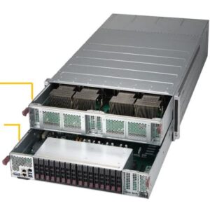 Сервер Supermicro SuperServer 4028GR-TXRT, До 8 NVIDIA Tesla P100 SXM2