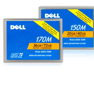 Носители начального уровня Dell DAT Media - экономичные и компактные решения для надежного хранения данных