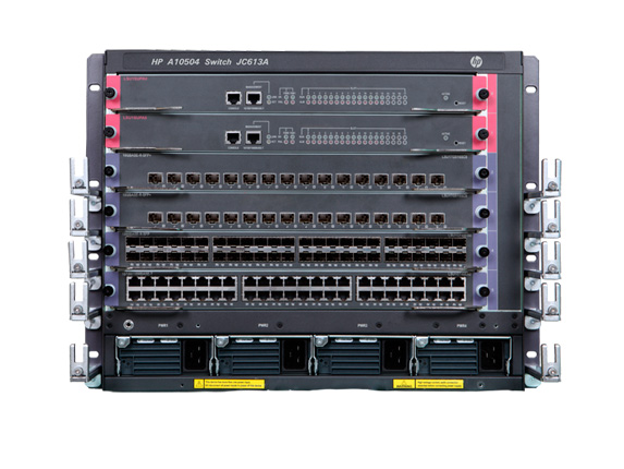 Высокая скорость работы сетевой инфраструктуры с коммутаторами HPE FlexNetwork 10504