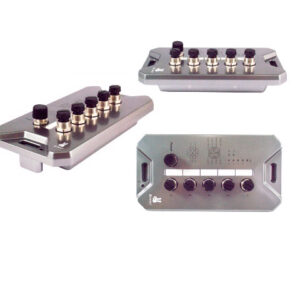 Компактный неуправляемый 5-портовый промышленный гигабитный коммутатор со степенью защиты IP67