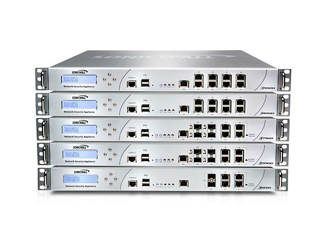 Оборудование для обеспечения безопасности сети Dell SonicWALL E серии