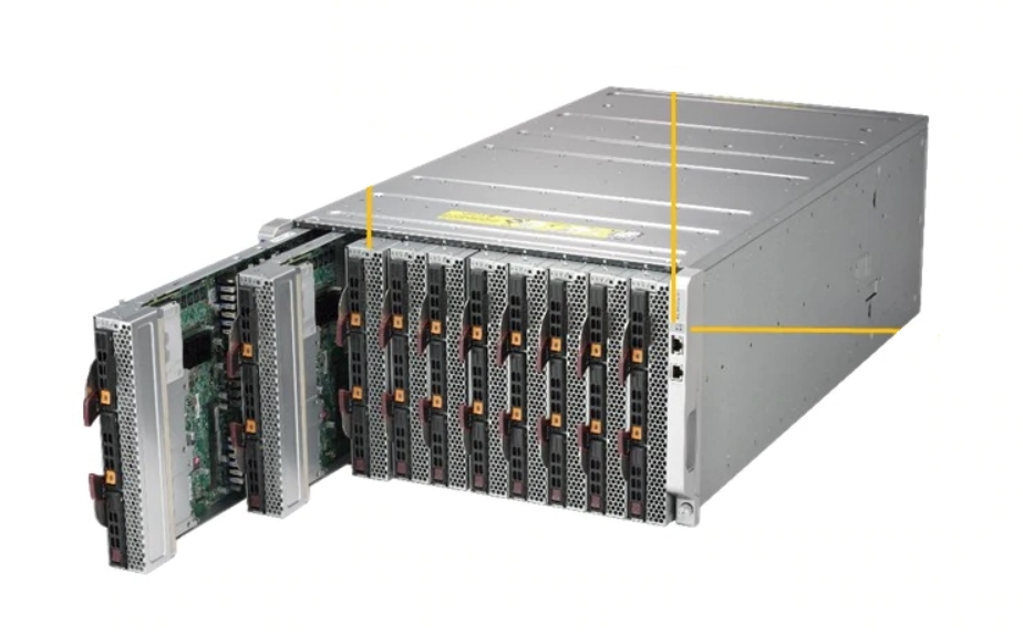 Сервер Supermicro SuperServer X11 NVMe SBI-6129P-C3N