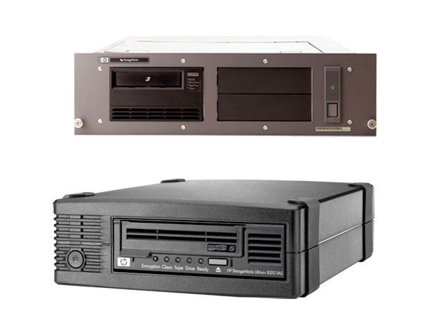 Ленточные накопители HPE StoreEver LTO-5 Ultrium 3000 / 3280 SAS Tape Drive BL544A