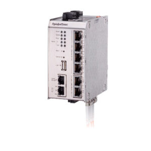7-портовый промышленный гигабитный коммутатор Ethernet ПрофиПлюс РТ735919 с усиленной защитой данных