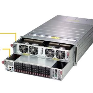 Сервер Supermicro SuperServer 4028GR-TVRT, До 8 Tesla V100 SXM2 GPU